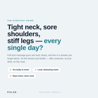 PULSE Mini Massage Gun — Pocket-Sized Deep-Tissue Recovery