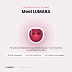 LUMARA LED Light Therapy Mask — Salon-Grade Red Light at Home