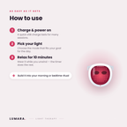 LUMARA LED Light Therapy Mask — Salon-Grade Red Light at Home