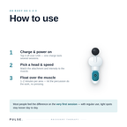 PULSE Mini Massage Gun — Pocket-Sized Deep-Tissue Recovery