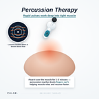 PULSE Mini Massage Gun — Pocket-Sized Deep-Tissue Recovery