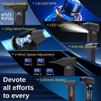 TurboJet Pro — 120,000 RPM Cordless Air Duster & Blower