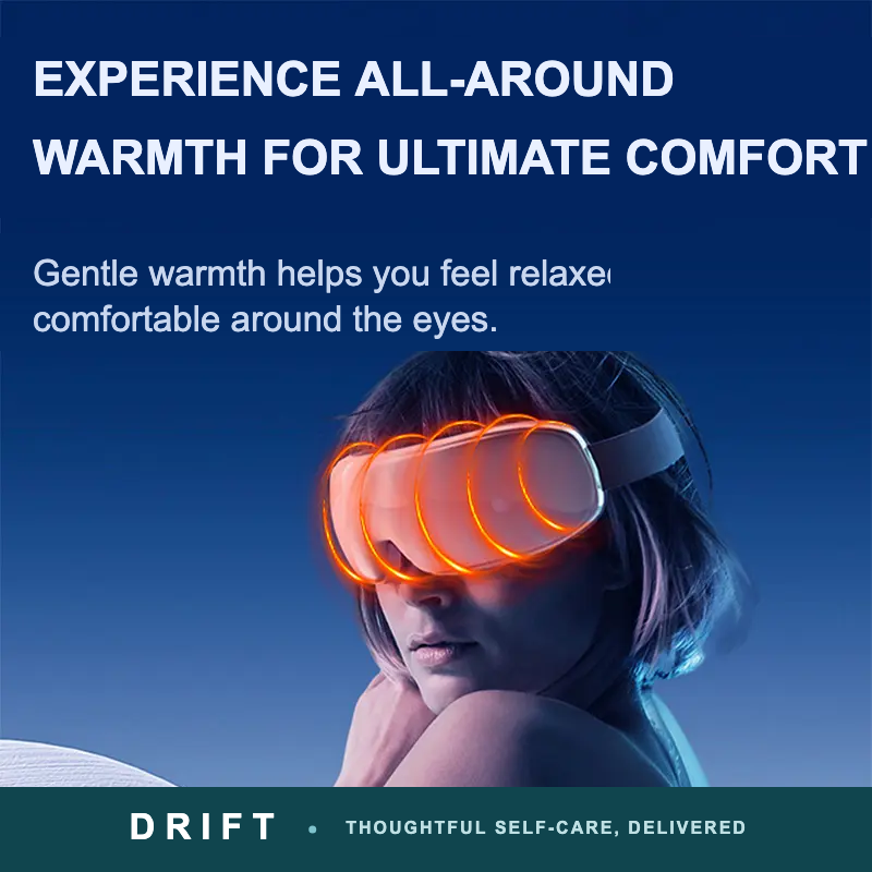 DRIFT eye massager — all-around warmth for ultimate comfort