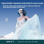 DRIFT eye massager — built-in scene music for double relaxation