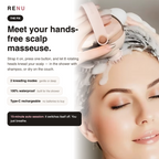 Meet the RENU Scalp Massager — hands-free deep kneading