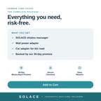 SOLACE — what you get and the Harbor Lane 30-day promise