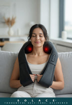 SOLACE — 3D Shiatsu Neck &amp; Back Massager with Heat